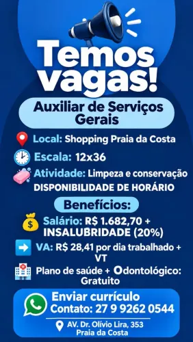 AUXILIAR DE SERVIÇOS GERA