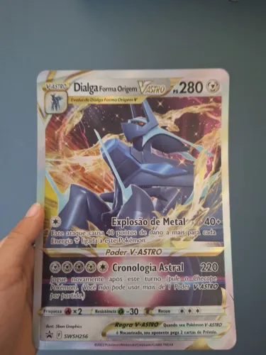 Carta JUMBO Dialga forma origem V-ASTRO