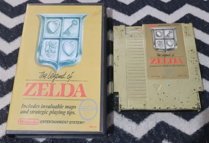 Jogo The Legend of Zelda para NES Nintendinho