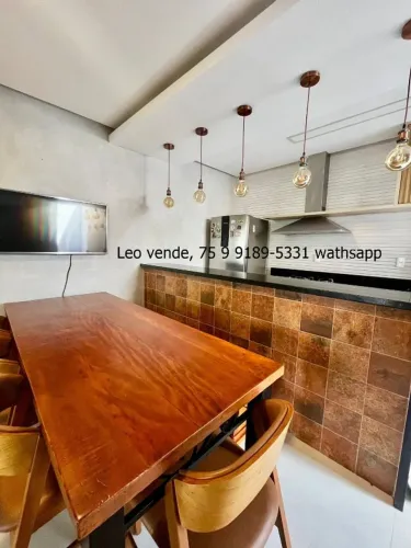 Leo vende, bairro Sim, 3\4 suíte, closet, goumert, mobiliada