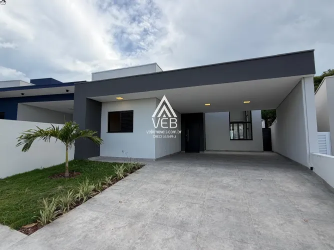 Casa em Condomínio para Venda em Boituva, Tropicália Garden, 3 dormitórios, 2 suítes, 4 ba