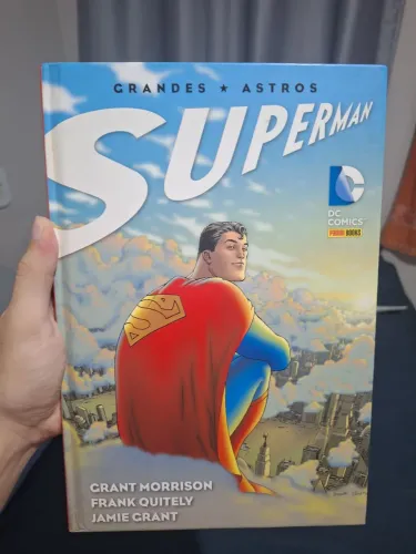 Hq Superman Grandes Astros com Case, faço desconto na compra de mais de um produto no perf