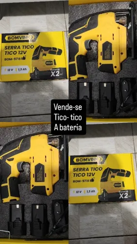 Serra tico tico a bateria