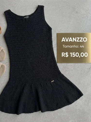 Vestido tricô Avanzzo n. 44