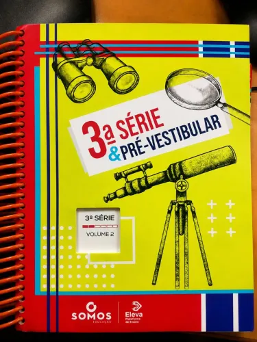 Coleção Completa 6 Volumes 3ª Série Pré-Vestibular SOMOS Eleva Seminova
