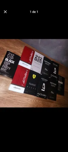 Perfumes 100ml importados & nacionais AZARRO, SAUVAGE, FERRARI BLACK