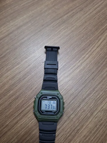 Relógio Casio Unissex Digital Esportivo Modelo 3552 Verde Militar