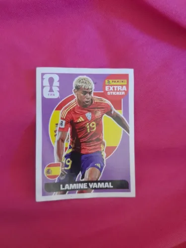 Figurinha rara (extra yamal roxa)