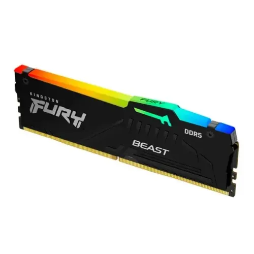 memória ram para pc ddr5 5600mhz cl40 32gb (1x32gb) kingston fury beast kf556c40bba-32