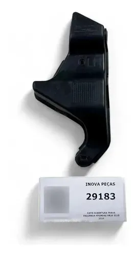 Capa Cobertura Trava Esquerda Hyundai Hb20 2015 2019 Preto