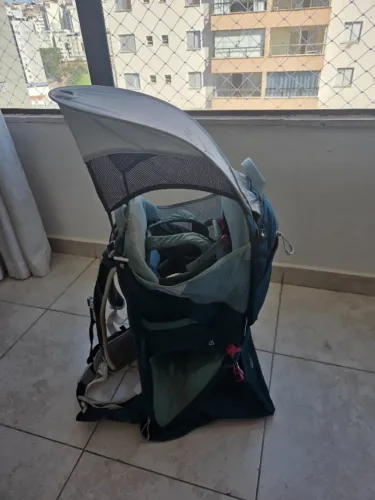 Mochila Cargueira Osprey Poco LT para Bebê - Bom Estado
