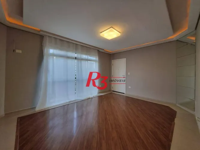 Apartamento com 3 dormitórios para alugar, 99 m² por R$ 5.871,92/mês - Boqueirão - Santos/