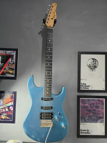 Guitarra Tagima Tg 510 Metellic blue (Azul) + acessórios