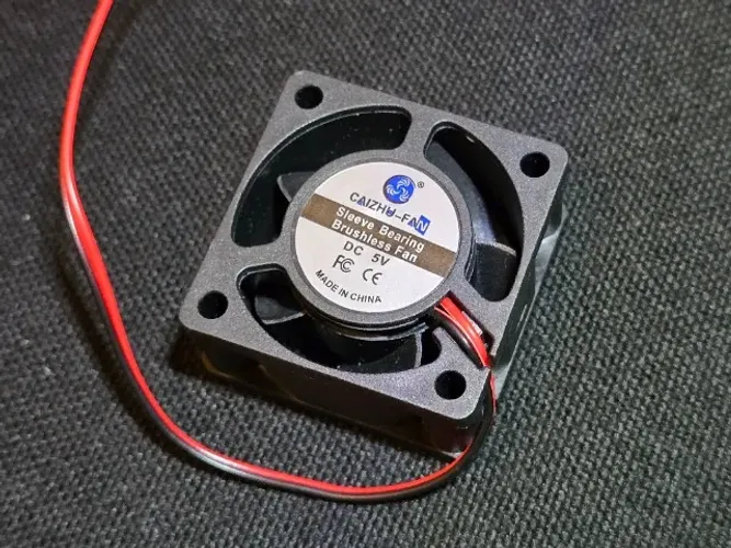Kit 3 Mini Cooler Ventoinha Usb 40x20mm 5V 6500Rpm Cabo 30cm