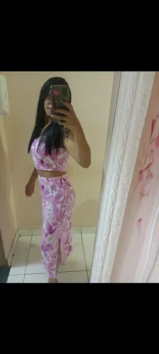 Conjunto de saia longa