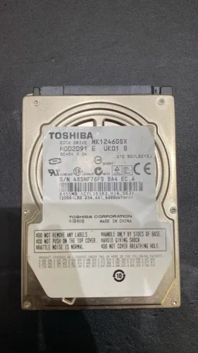HD de Notebook 120GB SATA