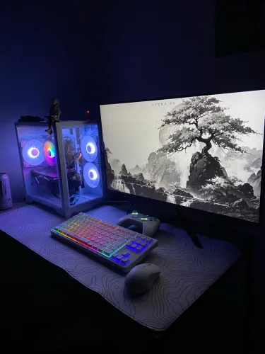 Pc gamer All white