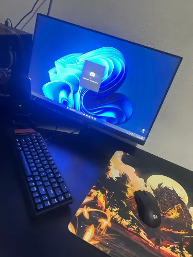 KIT Mouse e teclado + mousepad