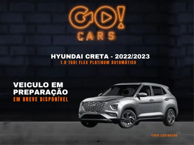 Hyundai Creta Platinum 1.0 TB 12V Flex AUT 2023