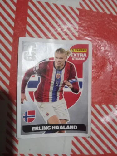 Cartinha erling haaland prata