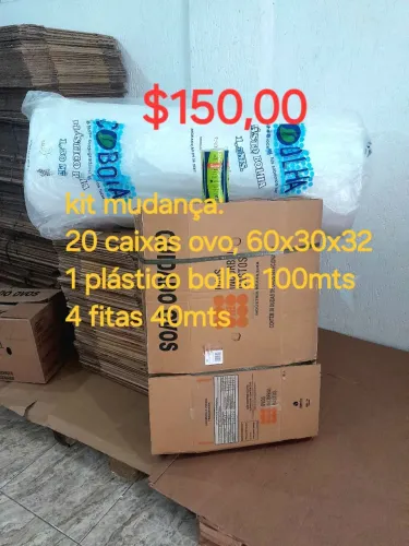 Caixas de papelão a partir 1,50