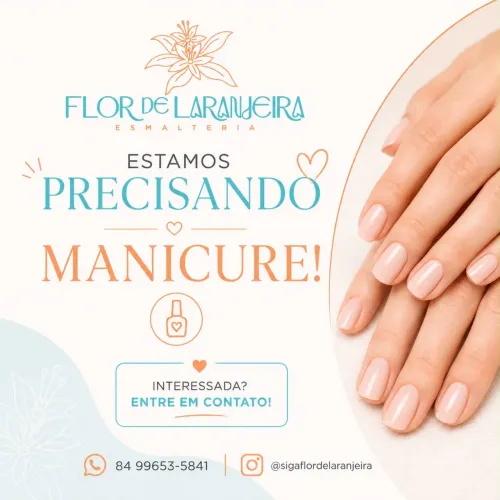 Vaga para manicure