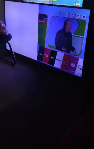 TV LG 60 polegadas com defeito 