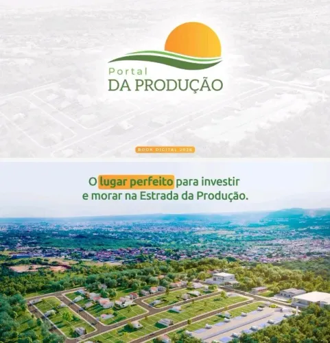 lotes na estrada da produção com financiamento próprio