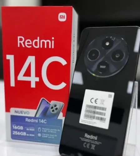 xiaomi redmi 14c 8gb ram,256 rom preto novo