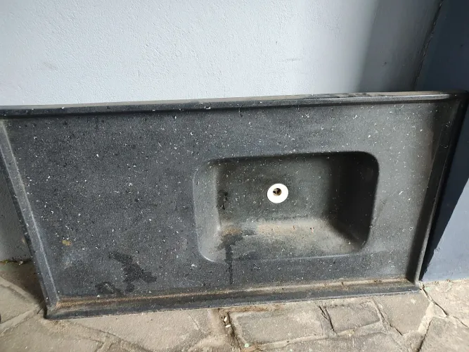Cuba de pia de pedra Sintética