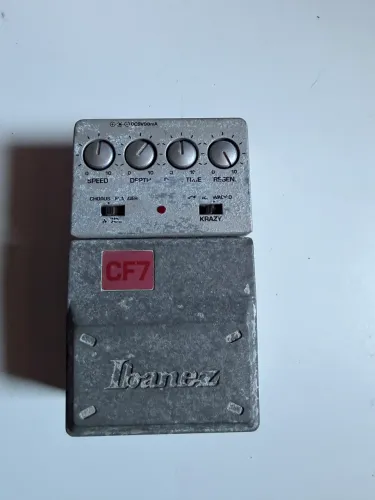 Pedal Ibanez CF7 Chorus Flanger 