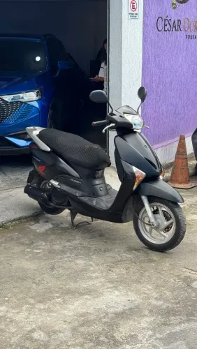 Honda 2014 preta- apenas 22.111 km- Moto de garagem
