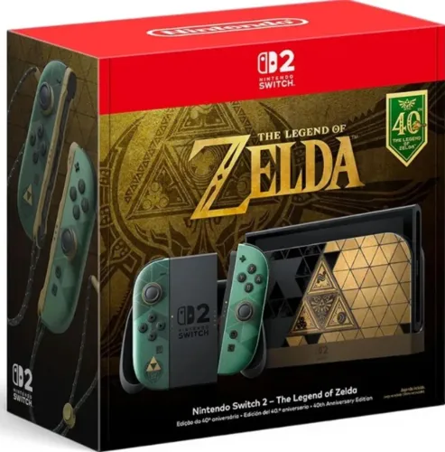 Nintendo Switch 2 ZELDA LIMITADISSIMO