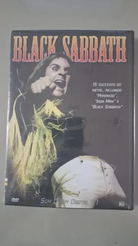 DVD Black Sabbath - 15 sucessos do metal (Novo - lacrado)