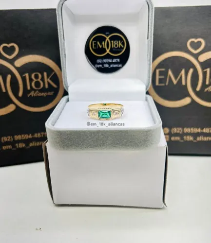 Anel de formatura Em Ouro 18k 