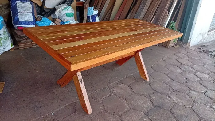 Mesa 1,90 mt Peroba Pronta Entrega