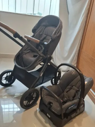 Carrinho De Bebê Anna³ Cor Select Grey Maxi Cosi