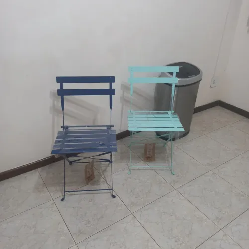 Cadeiras de Jardim Ferro NOVAS !