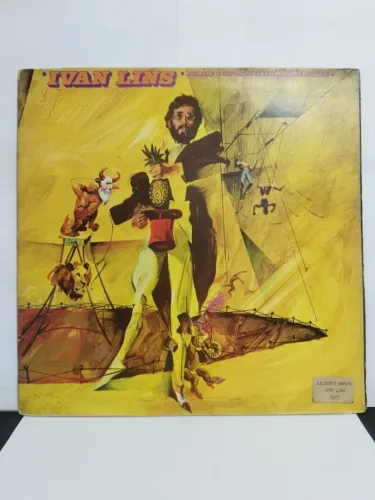 LP Ivan Lins - Somos Todos Iguais Nesta Noite (Encarte + Poster)