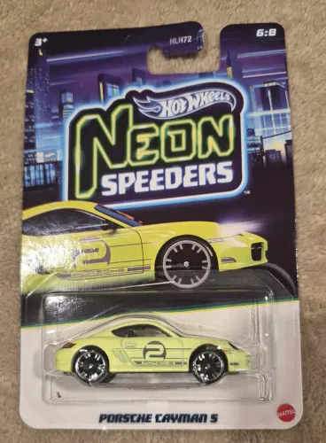 Hot Wheels Neon Speeders - Poesche Cayman S