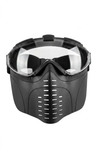 Máscara Tática Paintball / Airsoft Modular - Com Sistema de Cooler Antiembaçante (Nova)