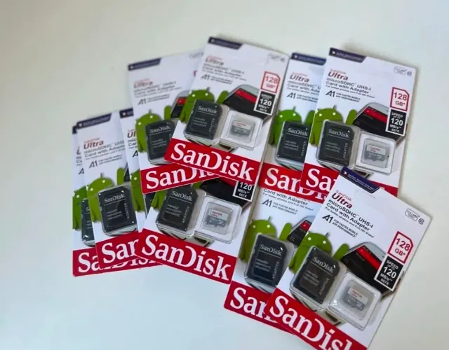 Cartão de Memória SanDisk Ultra 128GB MicroSDXC Classe 10