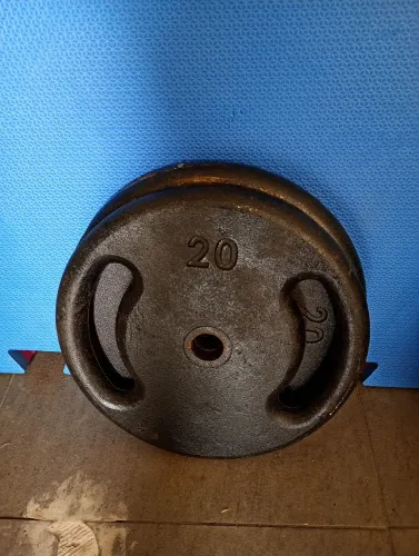 Par de anilhas 20 kilos