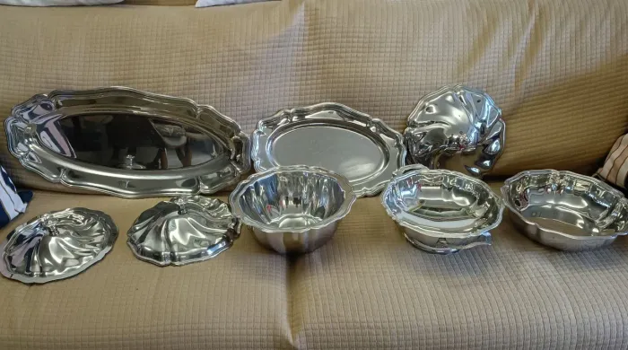 Vendo conjunto completo de inox francês Létang & Rémy