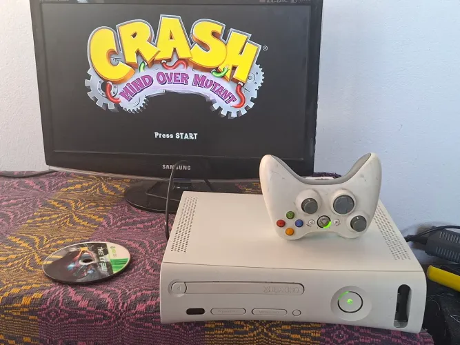 Xbox fat funcionando perfeitamente!!