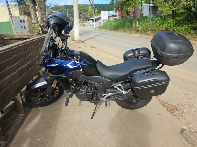 CB500x Manual e chave reserva 