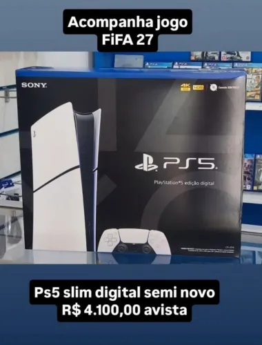 Ps5 slim semi-novo