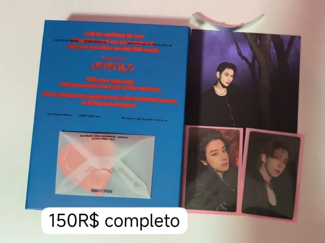 álbum completo enhypen romance untold, Jake e heeseung[LEIA A DESCRIÇÃO]