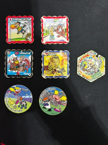 Lote 07 Tazos Elma Chips variados