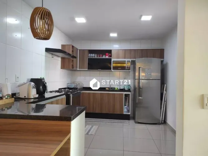 Casa com terraço gourmet e espaço para academia à venda, Brasilândia, Volta Redonda - CA03